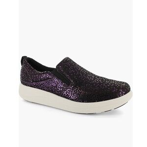 STRIVE Florida II Sneakers Black & Purple Sparkle Women’s Size 7